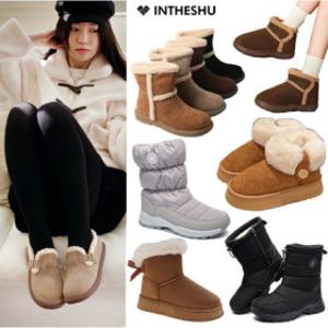 인더슈  겨울 방한화/털부츠/앵클/롱부츠/메리제인/워커/퍼슬리퍼/퍼플랫/털퍼스니커즈/패딩부츠/미들부츠
