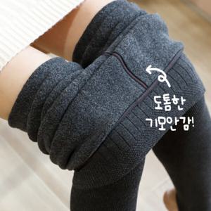 여성 빅사이즈 융털 융기모 기모 치마 반바지 레깅스