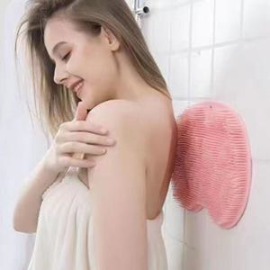 욕실용 실리콘 풋브러쉬 등 발 세척 미끄럼방지 흡착식 매트