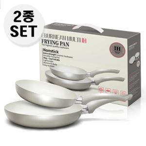 2종세트 베이직 인덕션 멀티 후라이팬 20cm+24cm 집들이 선물세트