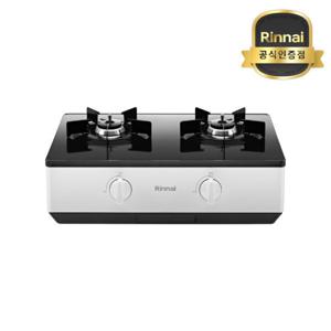 펄화이트 컬러 2구 가스레인지 RTR-643CJ