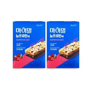 마이밀 뉴프로틴바 12개 x 2박스 총 24개 단백질바 식사대용 운동 전 후