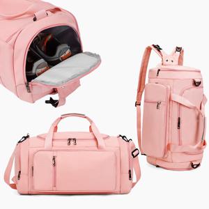 헬스가방 더블백 커플대용량 여행가방 크로스백 보스턴백 남녀공용 + 신발포켓