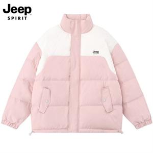 JEEP SPIRIT 지프 패딩 여 겨울 신상 베이커리 박시 패딩