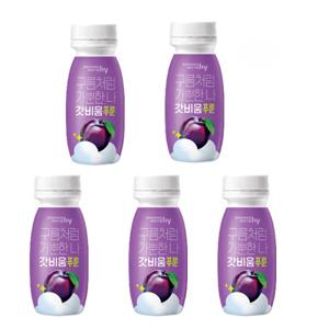 한국 야쿠르트 갓뿐한 갓비움 푸룬맛 장유산균 프로바이오틱스 마시는 요거트 5개입