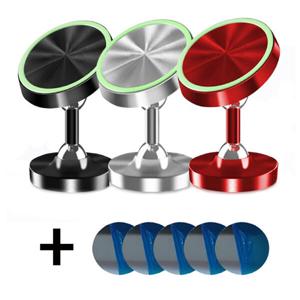 차량용 자동차 휴대폰 핸드폰 360도 자석 거치대 스틸 플레이트 5개 포함