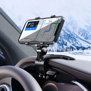 다용도 회전식 계기판 미러 내비게이션 거치대 휴대폰 거치대