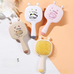 저자극 캐릭터 쿠션 헤어브러쉬 머리빗
