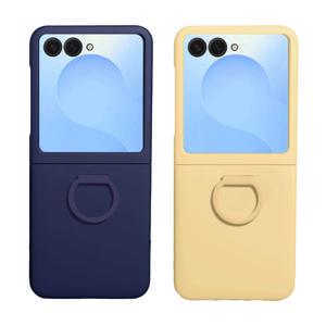 최신 갤럭시 Z플립7 케이스 파스텔 컬러 링고리 / 핸드폰케이스 지플립7