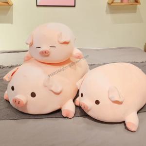 귀여운 돼지 쿠션 인형 안고 자는 봉제인형 바디 필로우 40CM