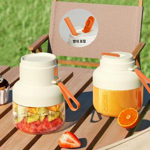 무선 과일 믹서기 텀블러 믹서기 블렌더 무선 믹서기 휴대용 텀블러 휴대용 블렌더 믹블러 주스 착