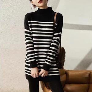 신상 터틀넥 목티 폴라티 빅사이즈 루즈핏 박시핏 여자롱 긴팔 여성긴팔 여자니트 여