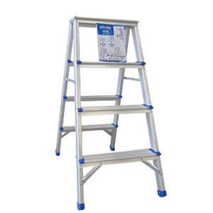 (폭넓은 알루미늄사다리 SLB04 2x4단) 스마토-폭넓은 알루미늄 사다리 SLB04 2x4단 (1EA)/가정용사다리/4단