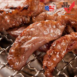 (신선집중) 미국산 초이스 등급 황제 소갈비살 200gX5팩(총1kg)