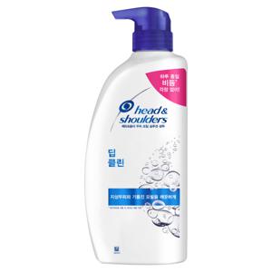 헤드앤숄더 딥클린 샴푸 850ml 맞춤형 두피케어 솔루션