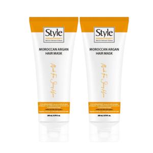 모로칸 아르간 헤어마스크팩 200ml 2개 극손상 헤어케어 트리트먼트 1+1 프리미엄 셀프헤어클리닉