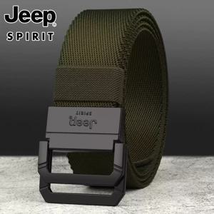 JEEP 지프 남자 캐주얼 벨트 가벼운 버클 등산 청바지 벨트