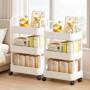 1+1 다기능 수납 트롤리