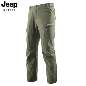 지프스피릿 JEEP SPIRIT 봄 여름 남성 등산바지 트레킹 남자 스판 카고 전술 작업복 건빵 팬츠 3019