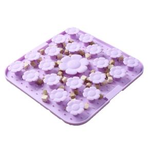 강아지 고양이 급체방지식기 밥그릇 반려동물 후각놀이 실리콘 용기