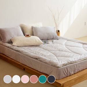 도톰 극세사 토퍼 요토퍼 차박토퍼 미끄럼방지 순면 알러지케어 겨울토퍼