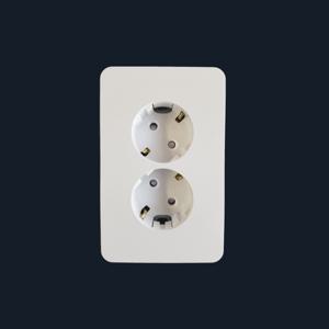 현대 매입2구콘센트 매입형 전기자재 전기콘센트 접지형 벽 배선기구 매립콘센트교체