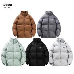 지프스피릿 남녀공용 스트릿 캐주얼 패딩 집업 QZ2302