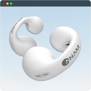 더브로 귀안아픈 귀찌 브루투스이어폰 블루투스5.3 생활방수 핸드폰 노트북 이어버드