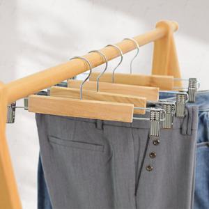 (새해맞이 창고대방출) 디얼리빙 원목 옷걸이 바지걸이 모음전 / 바지집게 바지옷걸이 원목옷걸이 쿠폰특가