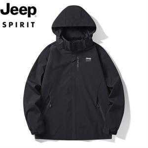 지프 JEEP SPIRIT 남녀공용 바람막이 봄가을 신상 야상 카고 점퍼 바람막이 방수 스포츠 등산 점퍼