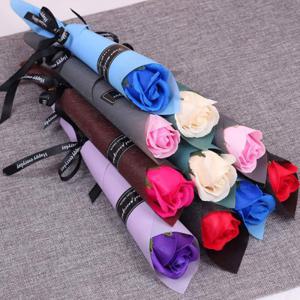 한송이 비누 꽃다발 10송이 졸업식 생일 축하 생일 기념일 이벤트 선물  비누꽃 축하꽃