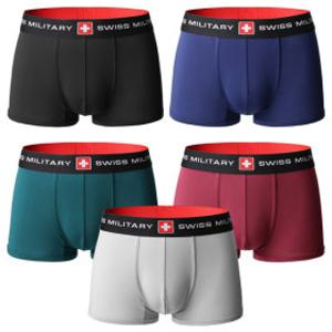 스위스밀리터리 남자 팬티 5장 7장 세트 /드로즈/남성팬티/남자속옷 세트 (빅사이즈 120 사이즈 주문 가능)