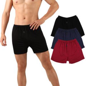 국산 남자 레이온 트렁크 팬티 110 사이즈 3매 남성팬티