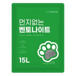 먼지없는 고양이모래 대용량 천연 두부모래 15L