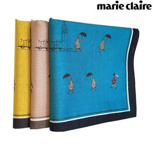 브랜드 정품 면 손수건 1매 단체 학생 선물 남성 여성 손수건