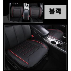 1+1 자동차 차량용 가죽 풀커버 사계절 시트 커버 방석 앞좌석