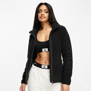 캘빈클라인 퍼포먼스 여성 후리스 플리스 자켓 소매 자수로고 100% 정품 보장