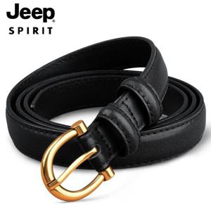 JEEP SPIRIT 여성용 버클 가죽 벨트 캐주얼 청바지 여자벨트 T0561