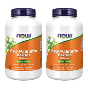 나우푸드 쏘팔메토 베리 550mg 250베지캡슐 2개세트