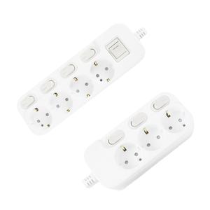 네모탭 슈퍼탭 국산 개별3구 4구 멀티탭 안전 접지 멀티콘센트