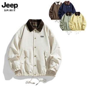 JEEP SPIRIT 봄가을 루즈핏 자켓 캐주얼 오버핏 캔버스자켓 JK9289