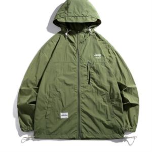 JEEP SPIRIT 지프스피릿 남성용 캐주얼 바람막이 점퍼 자외선 차단 바람막이