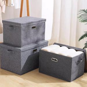 1+1 고급 린넨 폴딩박스 수납정리함 공간박스 정리용품 1+1 행사 중