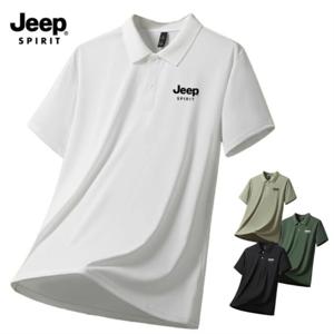 지프 JEEP SPIRIT 여름 캐주얼 반팔 티셔츠 속건 통기성 반소매 JP8912