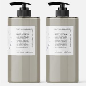 1+1 오브제 퍼퓸 대용량 바디로션 1L 화이트머스크 향좋은 고보습 끈적임없는