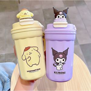 정품 1+1 산리오 피규어 텀블러 대용량 캐릭터 보온 보냉 물병 물컵 480ML SUS316 스테인리스