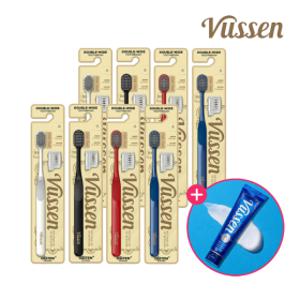 오스템공식 뷰센 더블와이드 칫솔 8P +뷰센C 미니치약40g | 잇몸질환 미세모