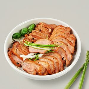 국내산 훈제오리 슬라이스 400g X 4팩 참나무 훈연 5mm 오리훈제 국내산