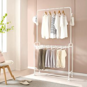 콤비 이동식 바지걸이 행거 1000 스탠드 옷걸이 드레스룸 수납선반 미니 옷장