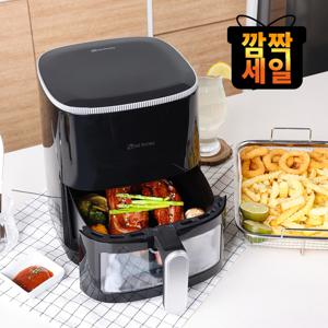 대웅모닝컴 투명창 보이는 에어프라이어 3.5L KN-AF401 SF